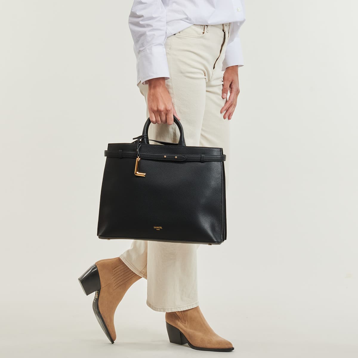 Women's Handbags Lancel Black