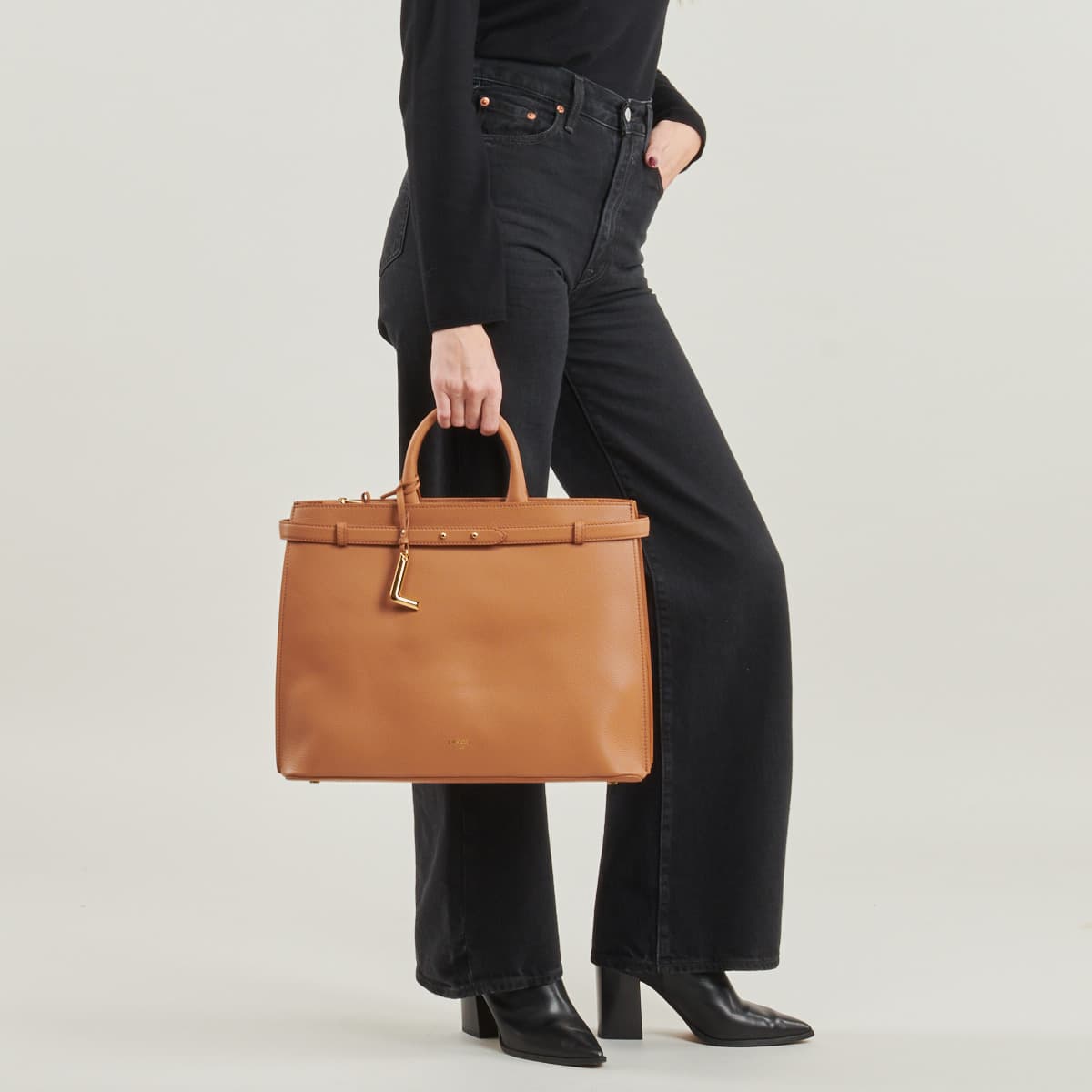 Women's Handbags Lancel Brown