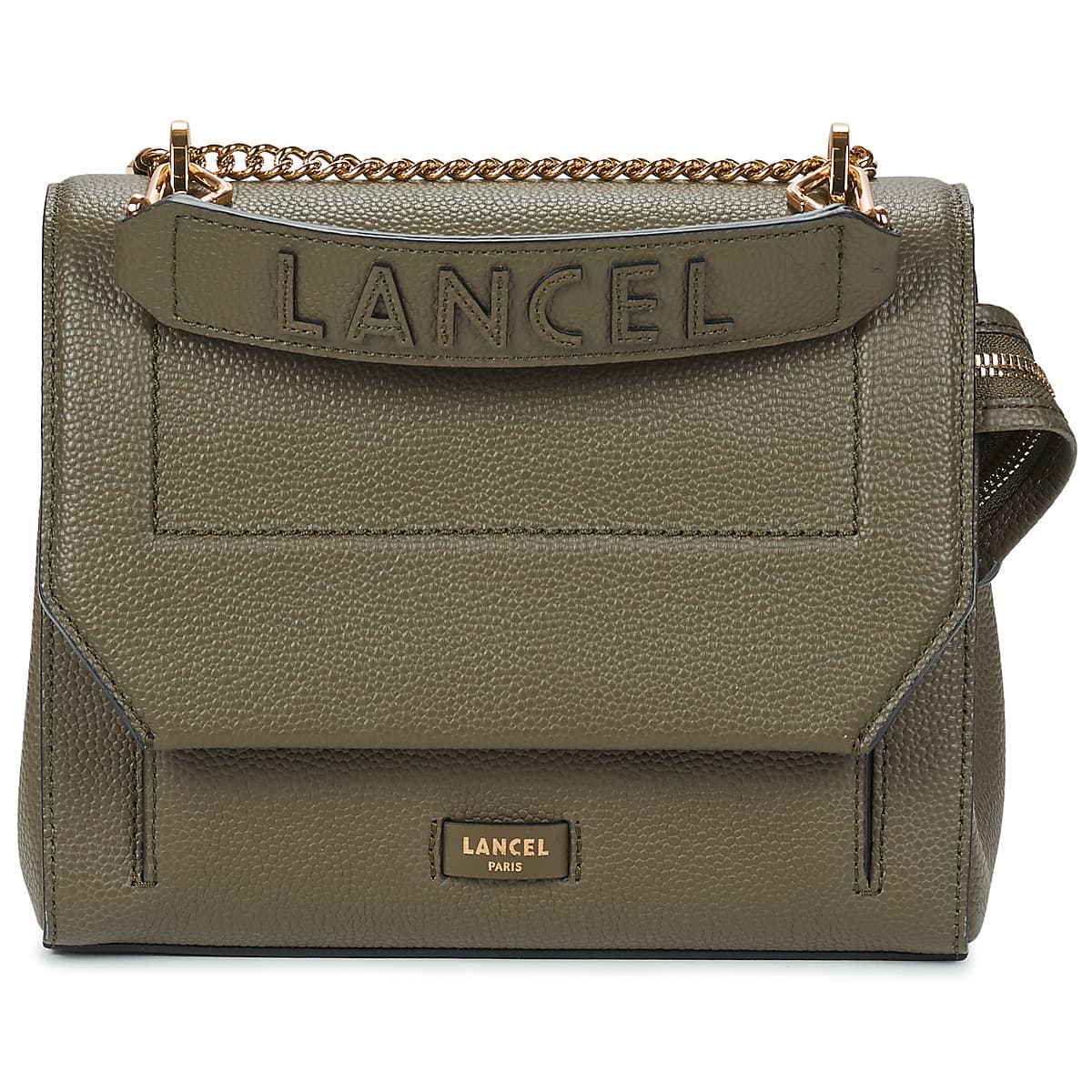 Women's Shoulder Bags Lancel Khaki
