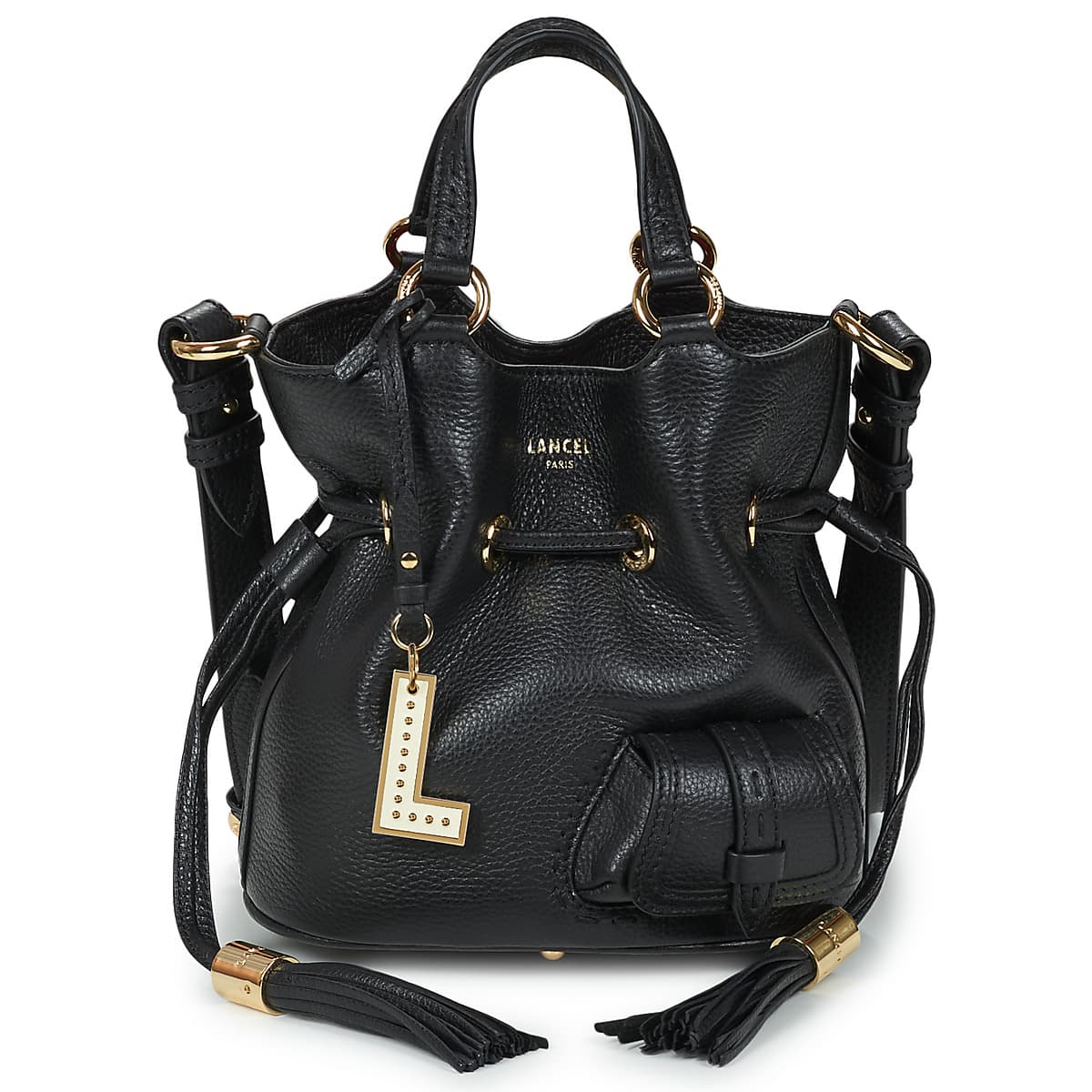 Women's Handbags Lancel Black