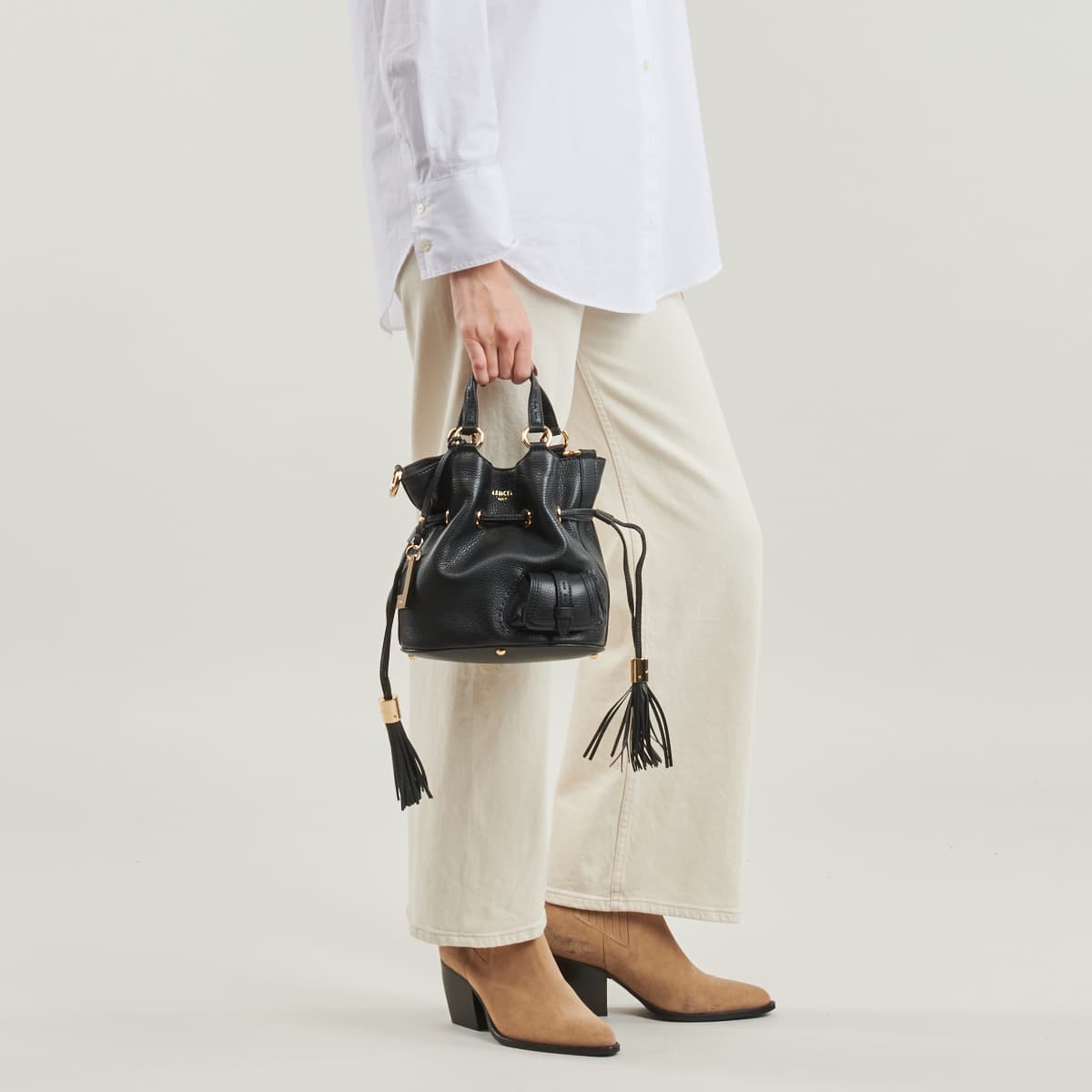 Women's Handbags Lancel Black