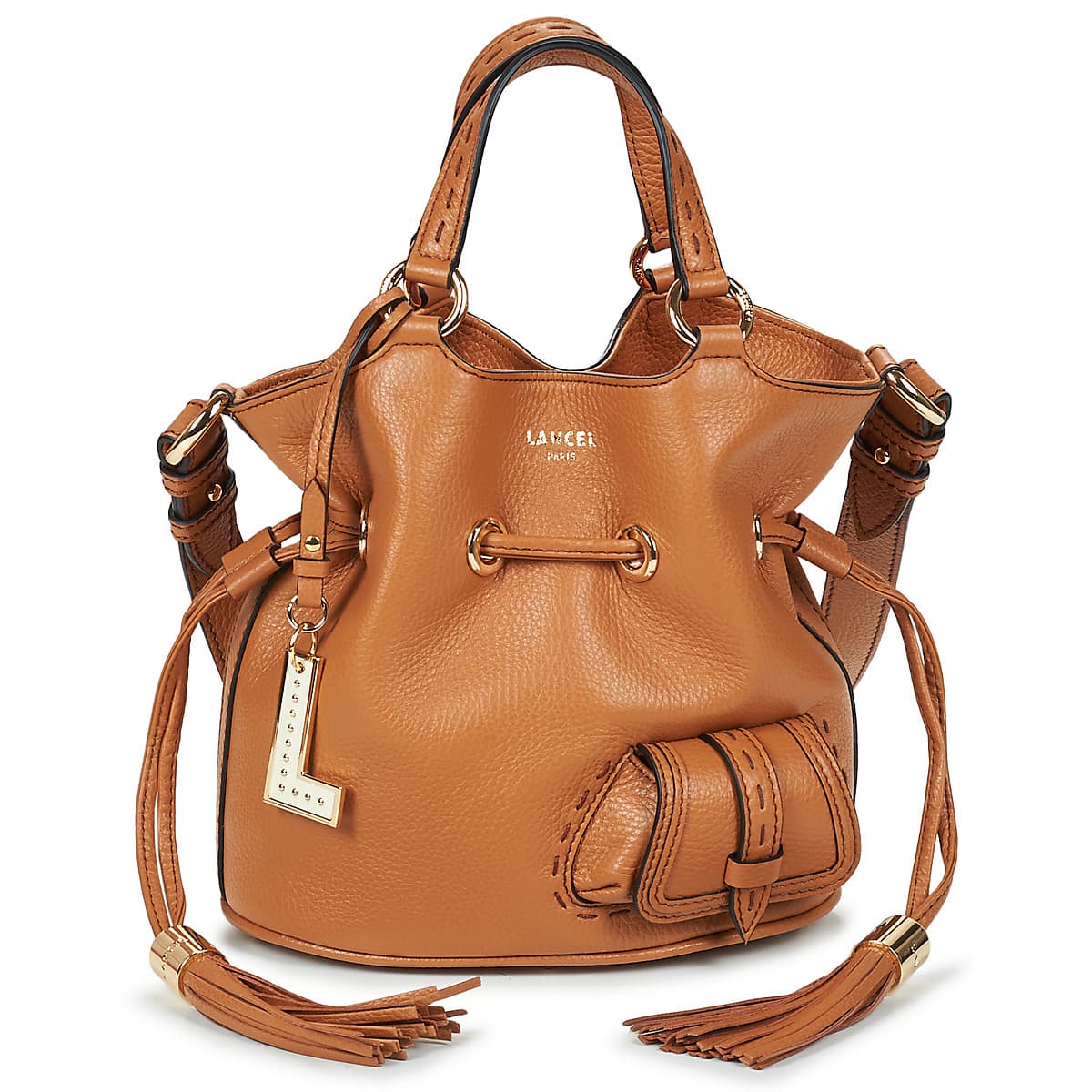 Women's Handbags Lancel Brown