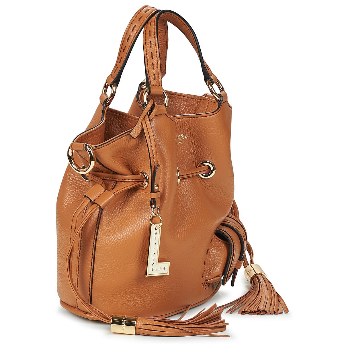 Women's Handbags Lancel Brown