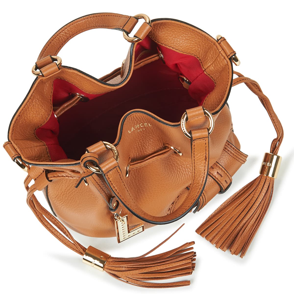 Women's Handbags Lancel Brown