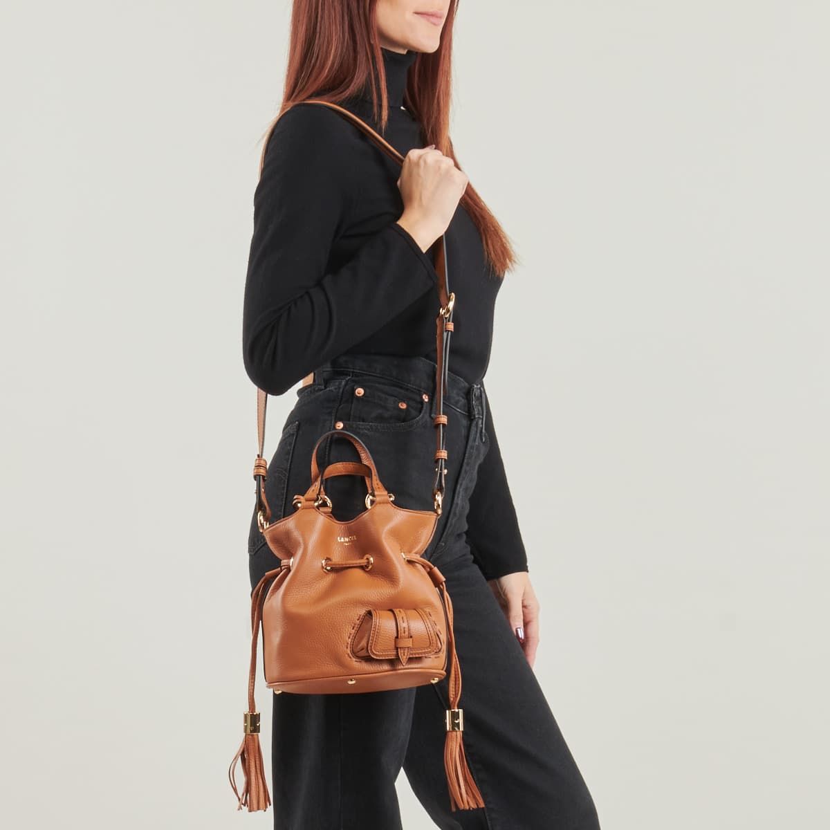 Women's Handbags Lancel Brown