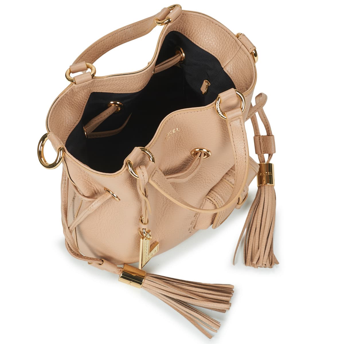 Women's Handbags Lancel Beige