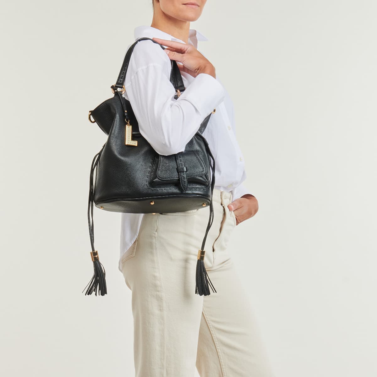 Women's Shoulder Bags Lancel Black