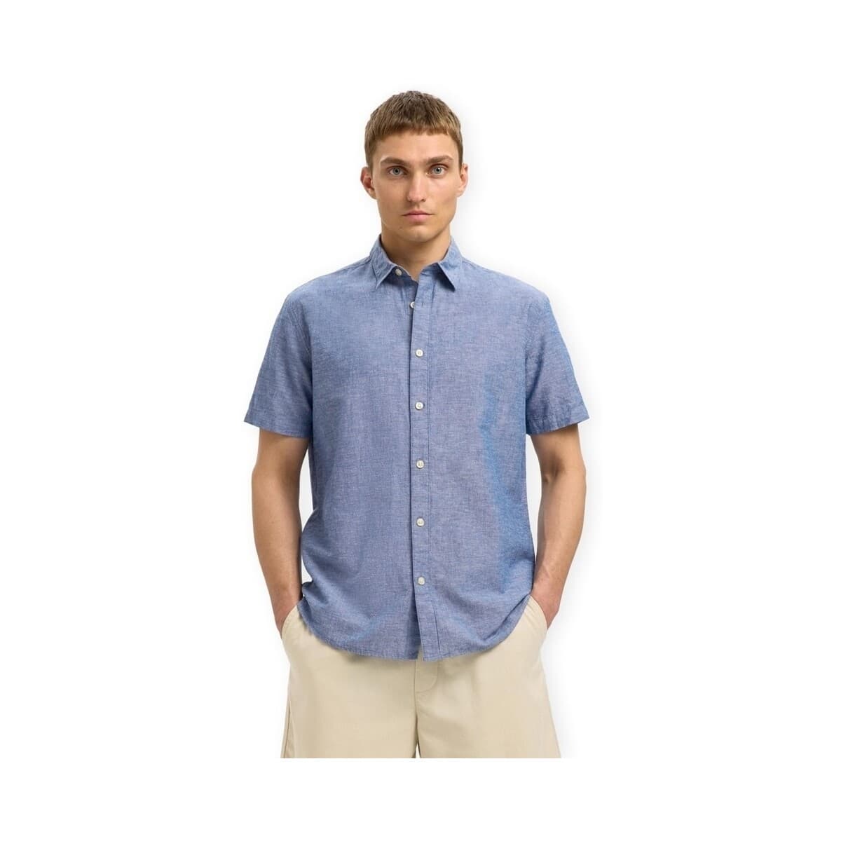Men's Shirts Selected Blue
