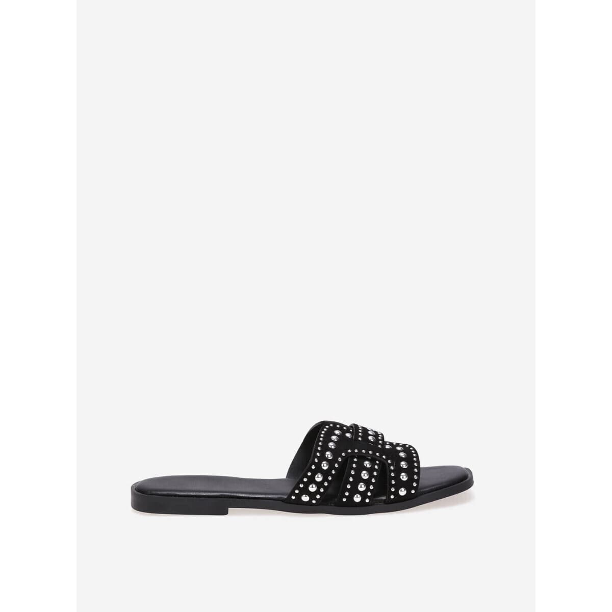 Women's Flip Flops La Modeuse Black