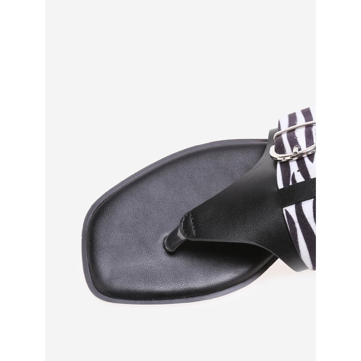 Women's Flip Flops La Modeuse Black