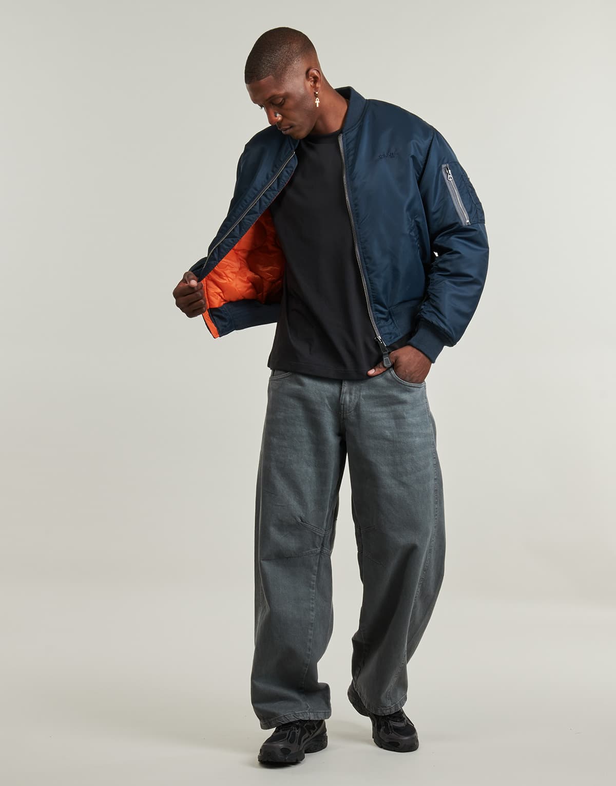 Men's Jackets Schott Blue