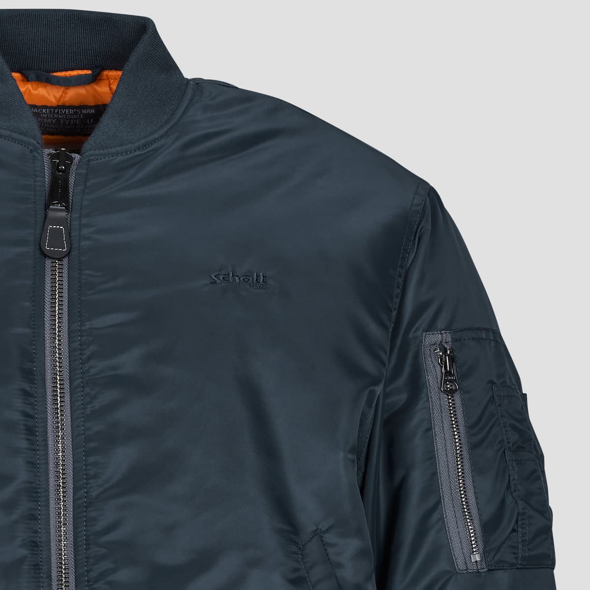 Men's Jackets Schott Blue