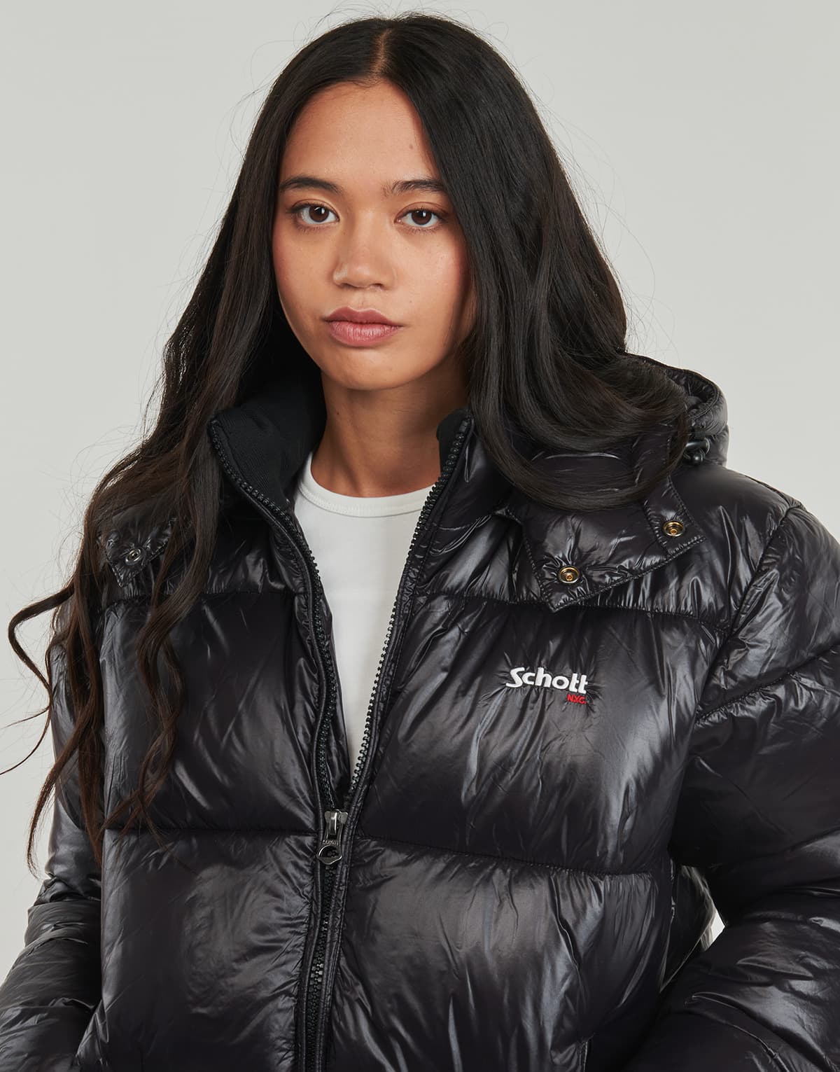 Women's Jackets Schott Black
