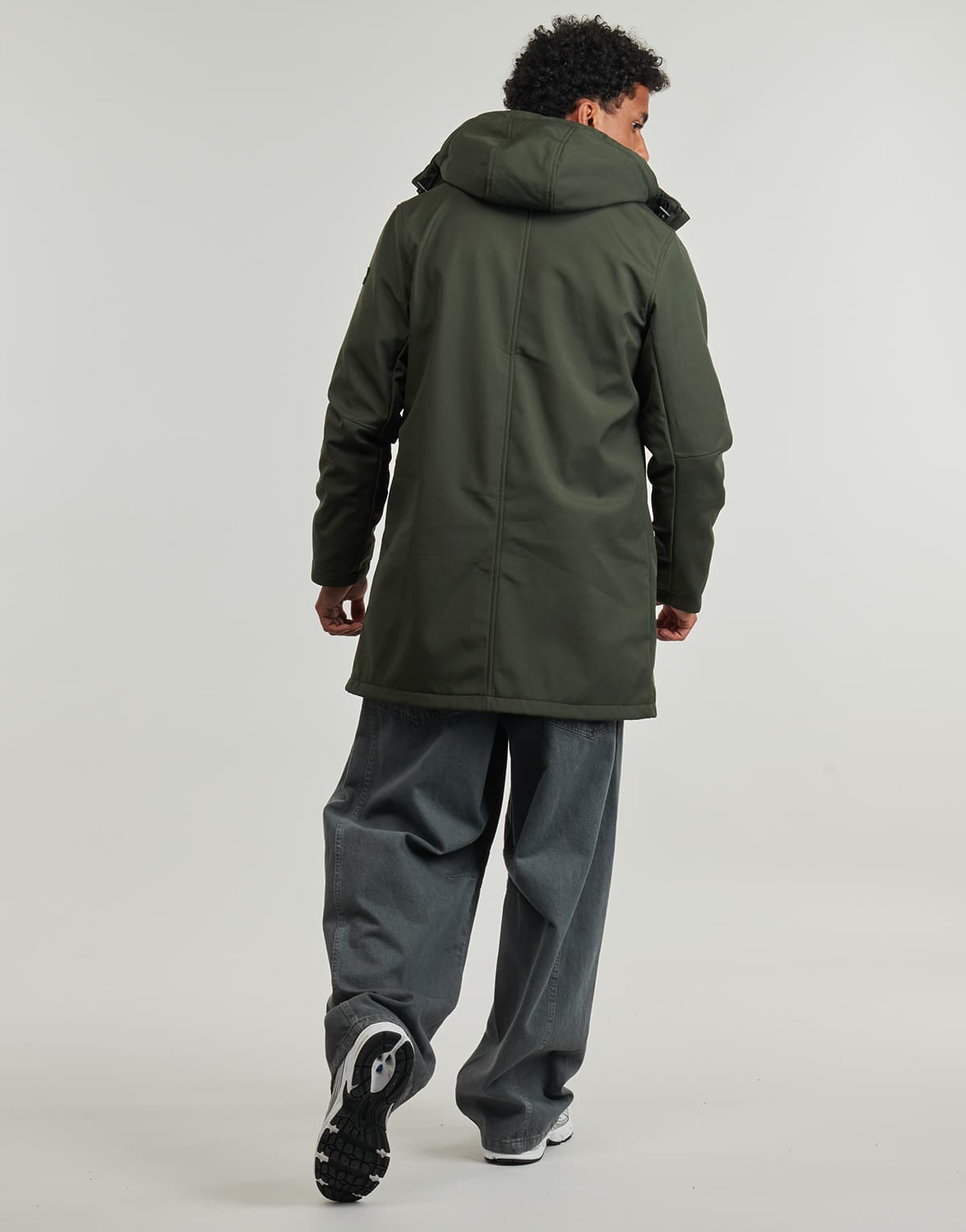 Men's Parkas Schott Khaki