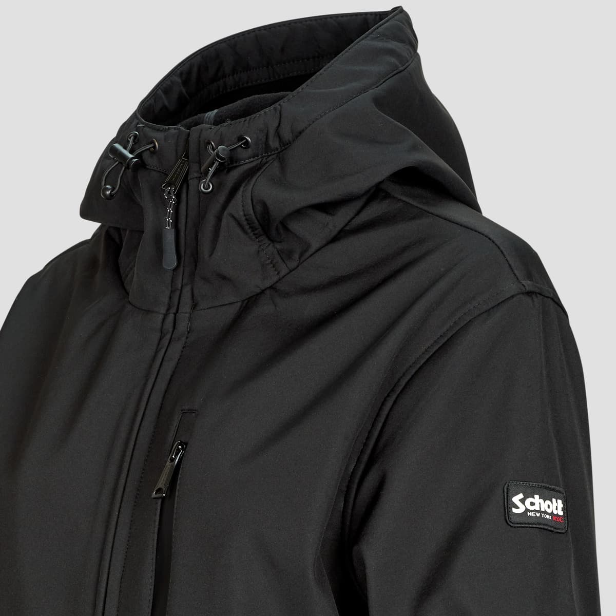 Men's Parkas Schott Black