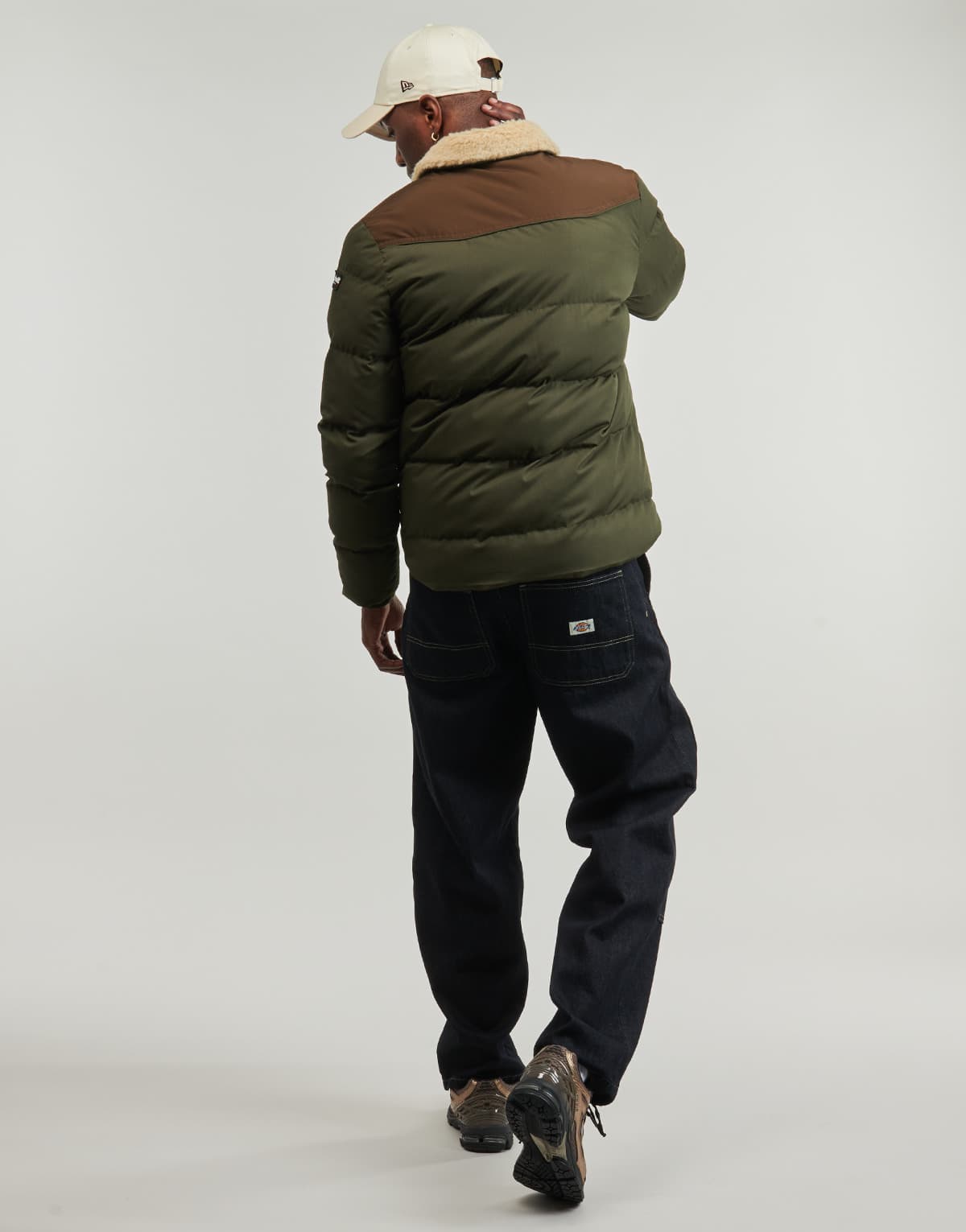 Men's Jackets Schott Khaki