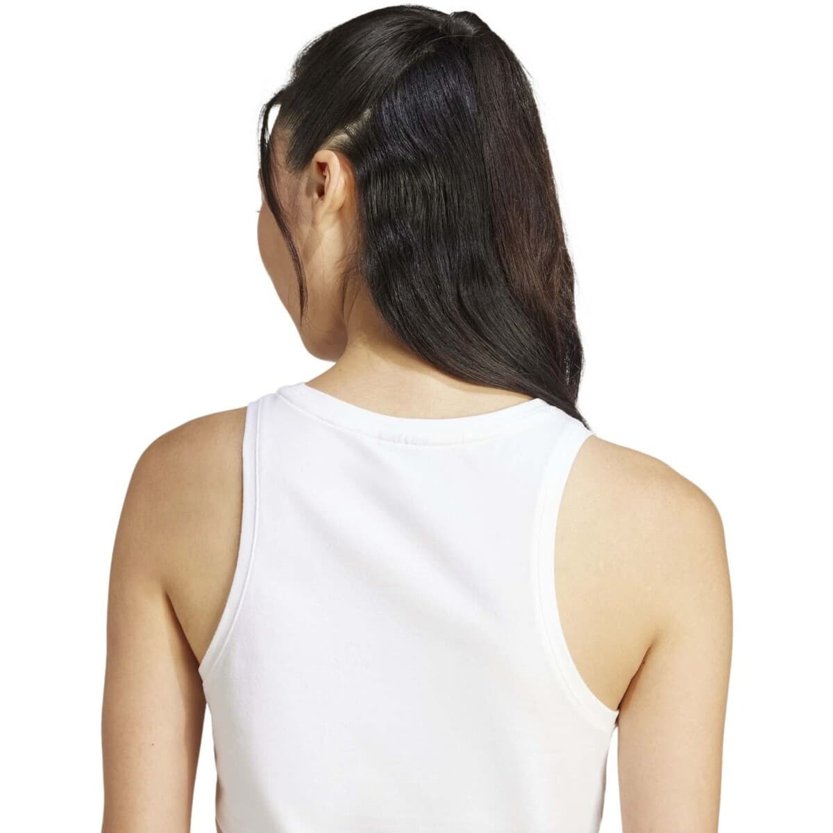 Women's Sleeveless Tops adidas White