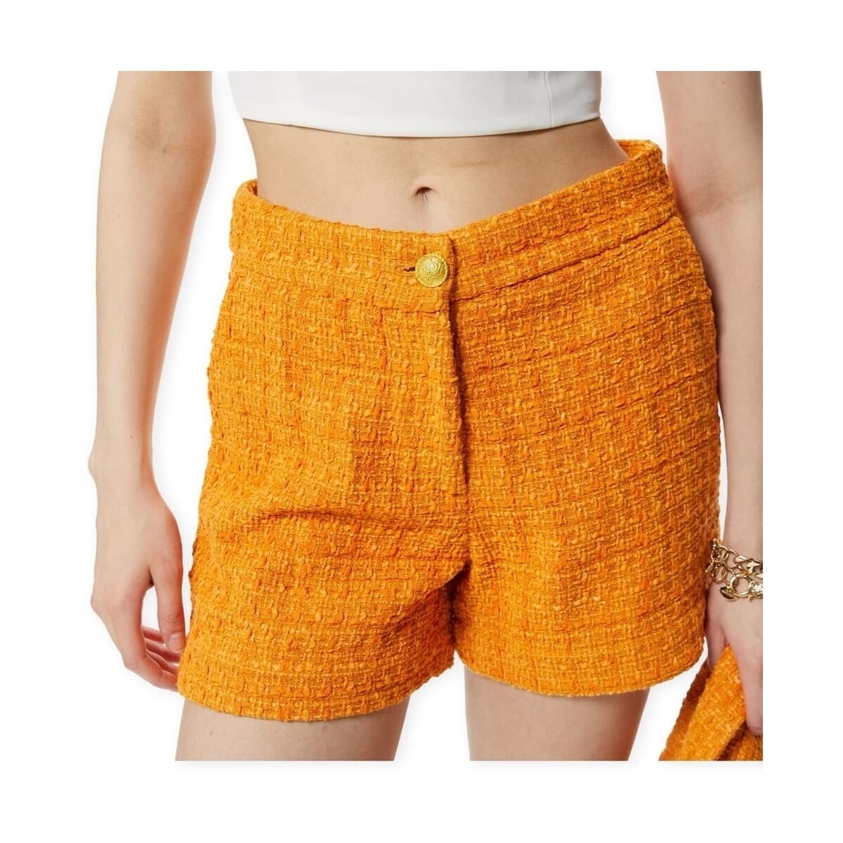 Women's Shorts Only Orange