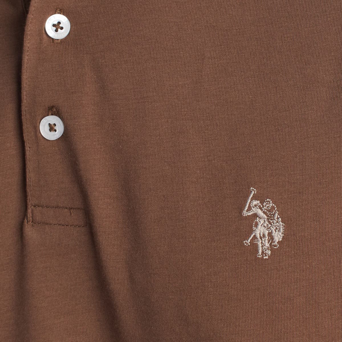 Men's Polo Shirts U.S Polo Assn. Brown