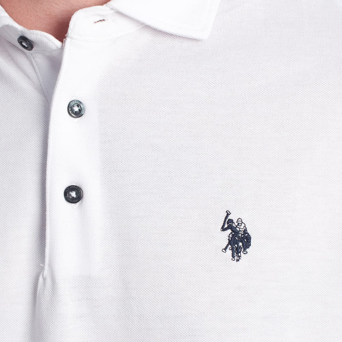Men's Polo Shirts U.S Polo Assn. White