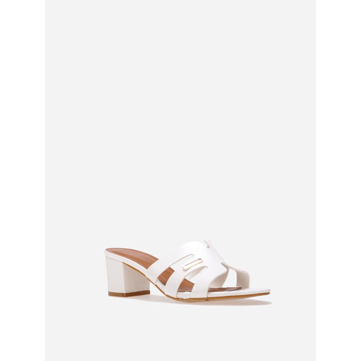 Women's Flip Flops La Modeuse White