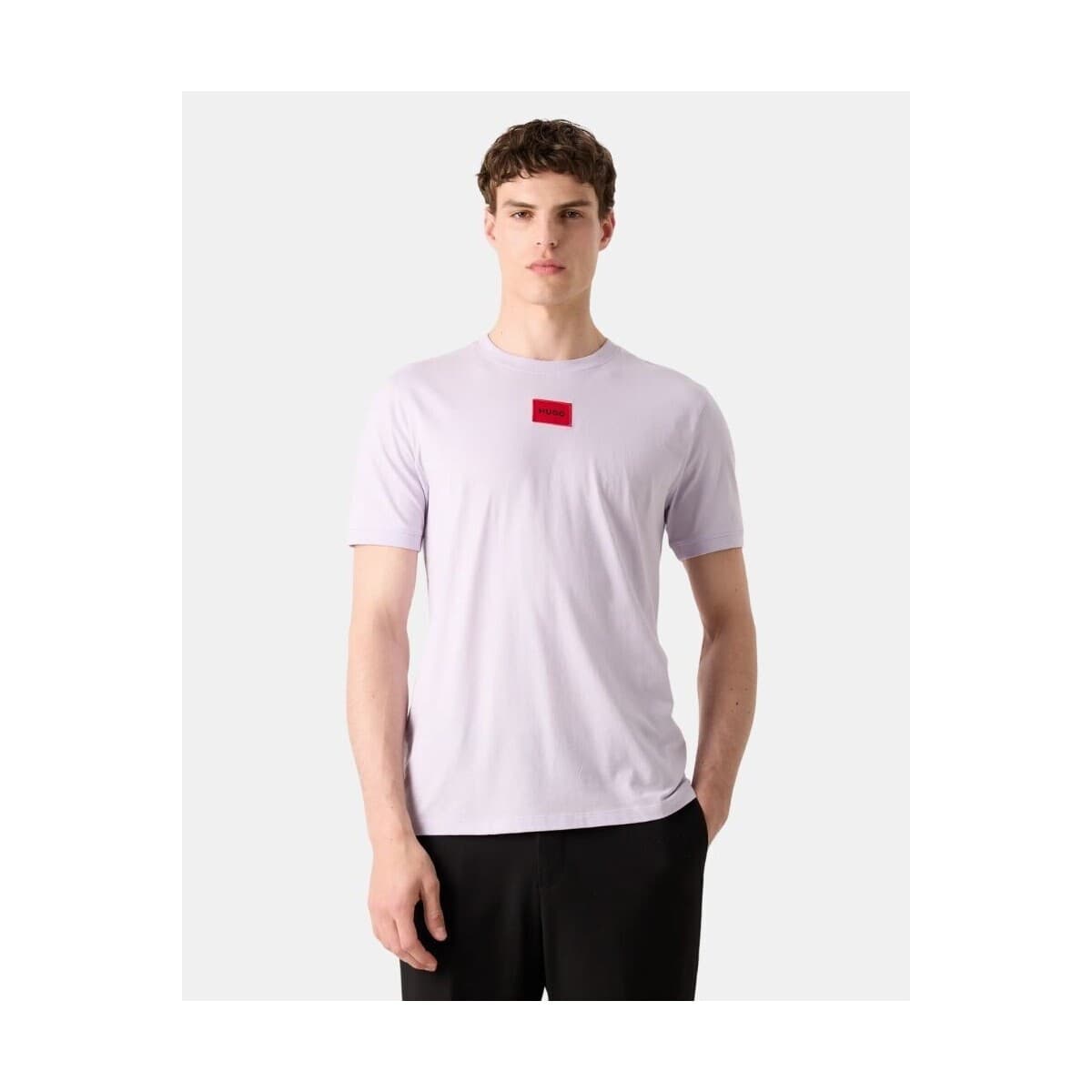 Men's T-Shirts HUGO Purple