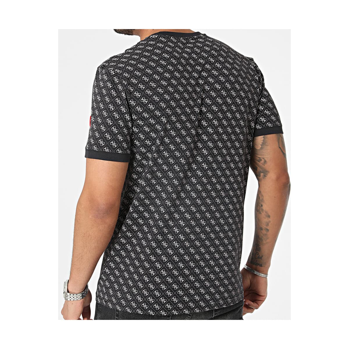 Men's T-Shirts Guess Black