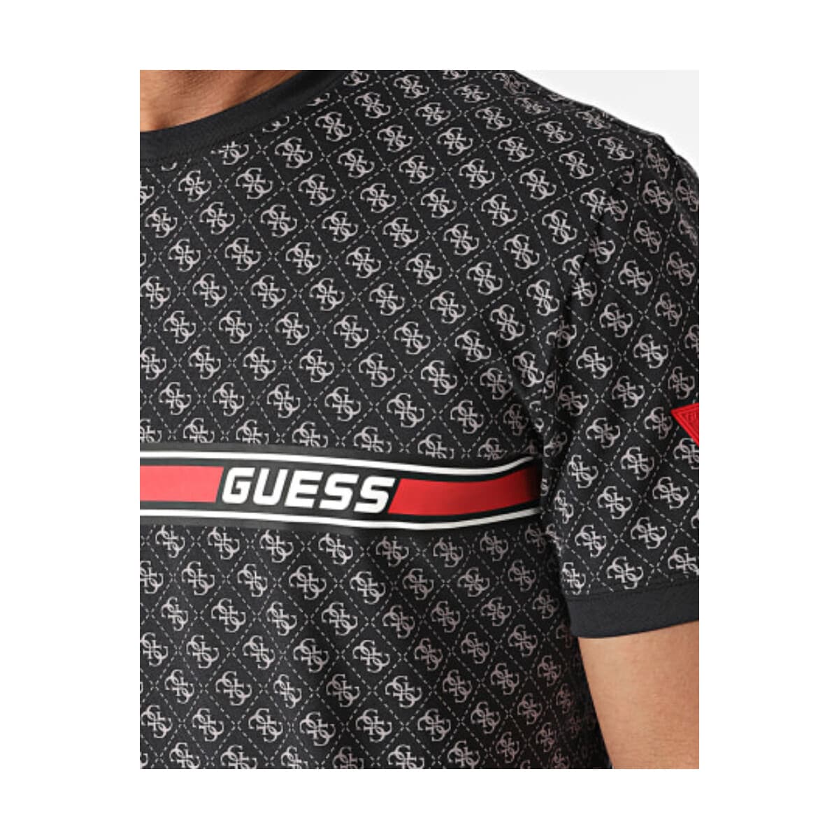 Men's T-Shirts Guess Black