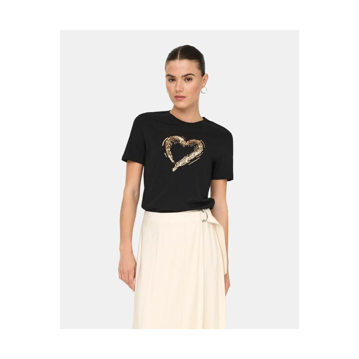 Women's T-Shirts Only Black