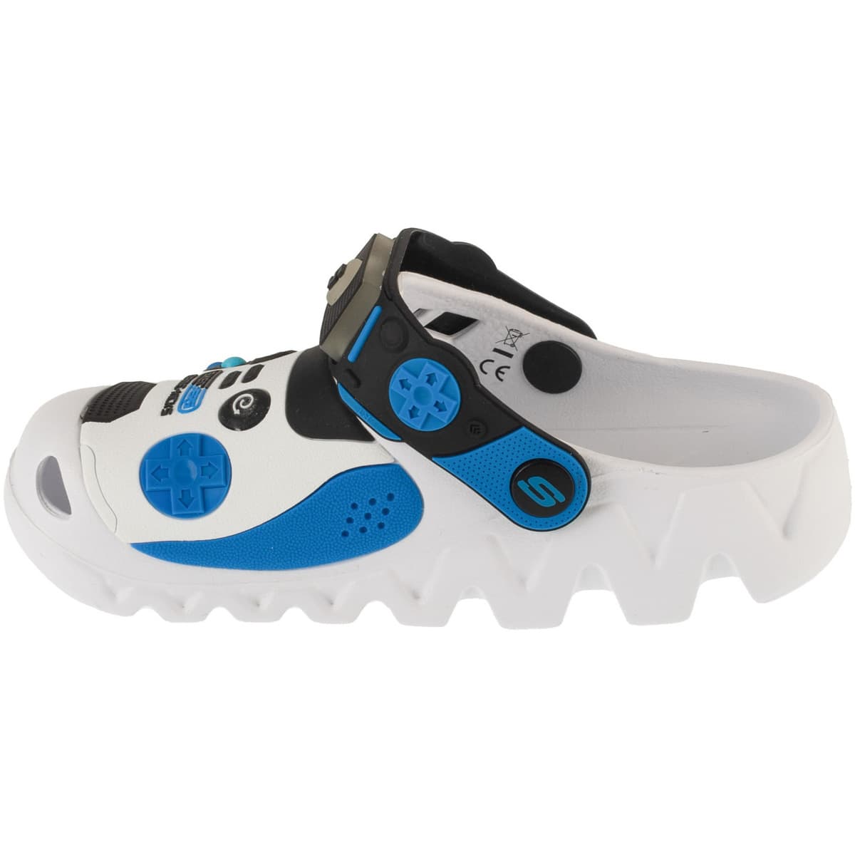 Boys' House Slippers Skechers White