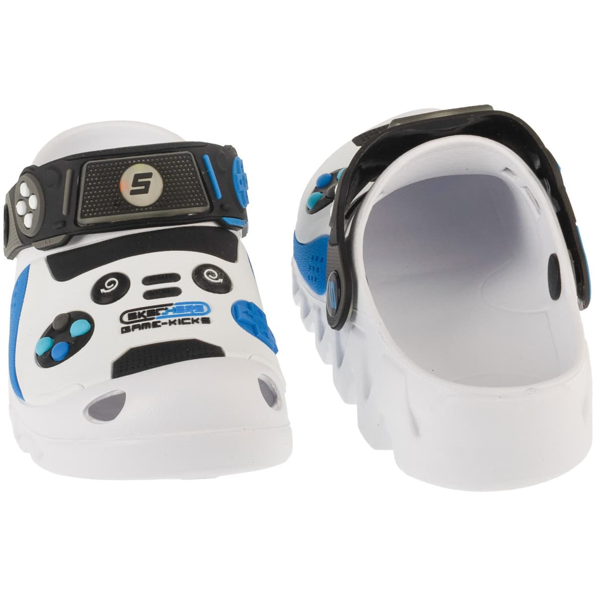 Boys' House Slippers Skechers White