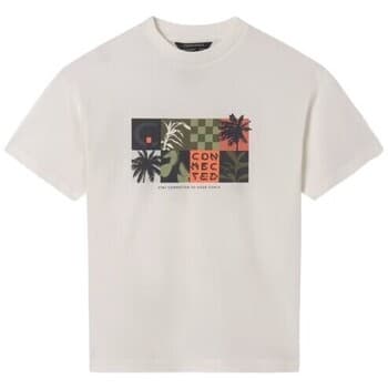 T-shirt με κοντά μανίκια Mayoral 6038 camiseta Beige