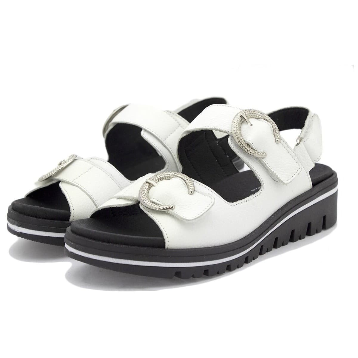 Women's Platforms Piesanto White