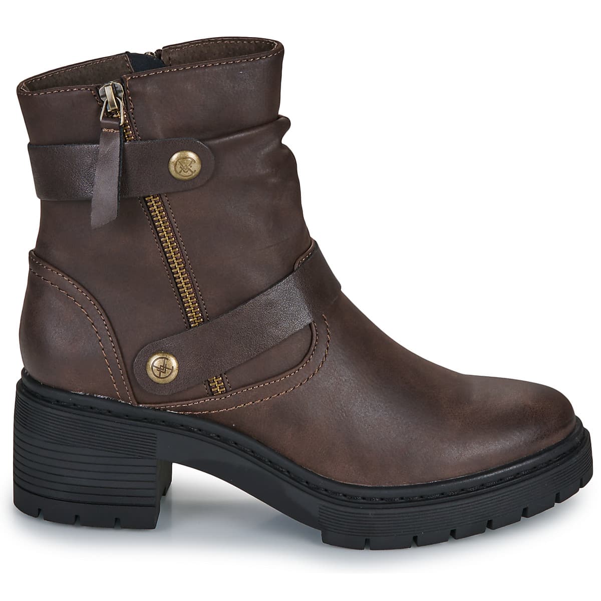 Women's Ankle Boots Chattawak Brown