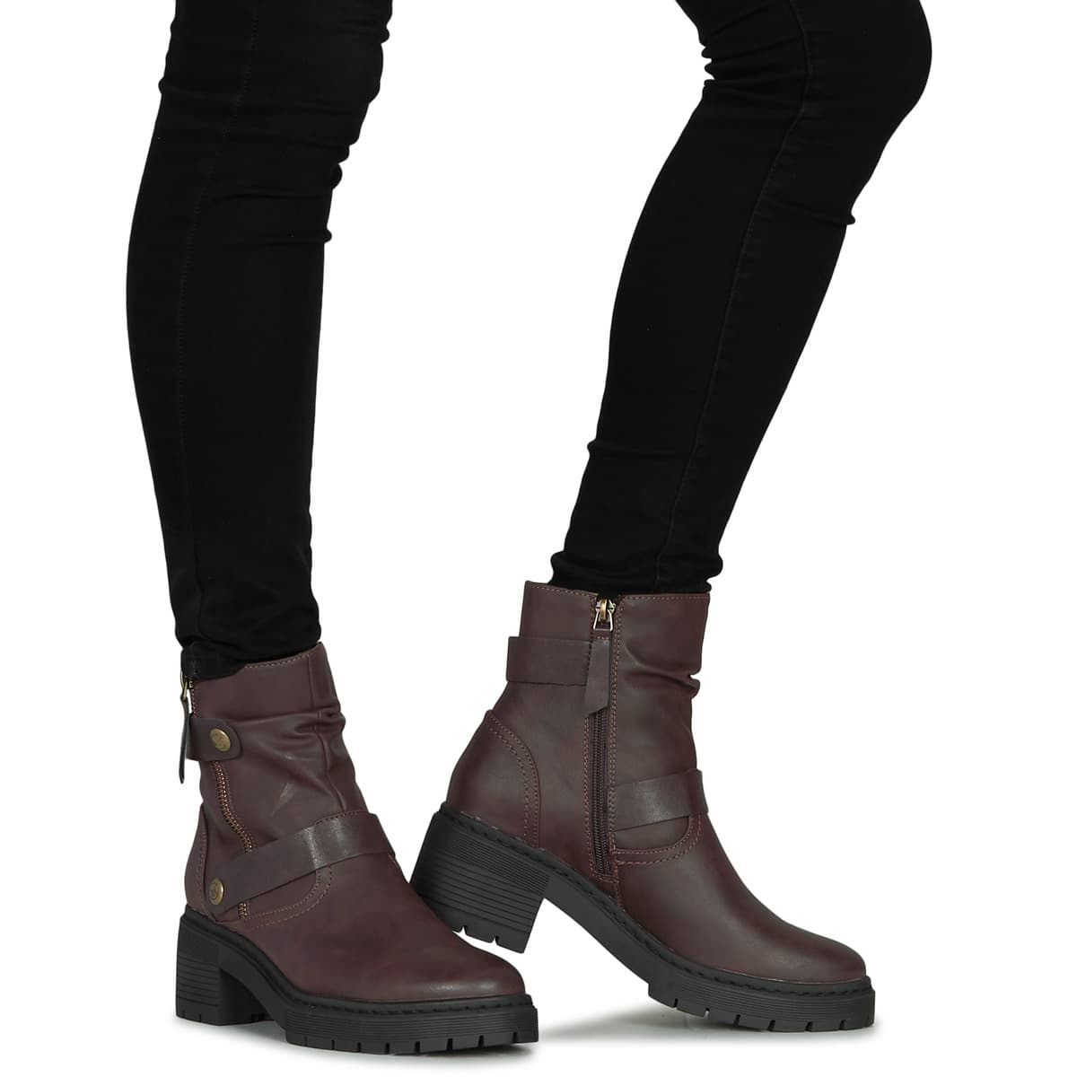 Women's Ankle Boots Chattawak Brown