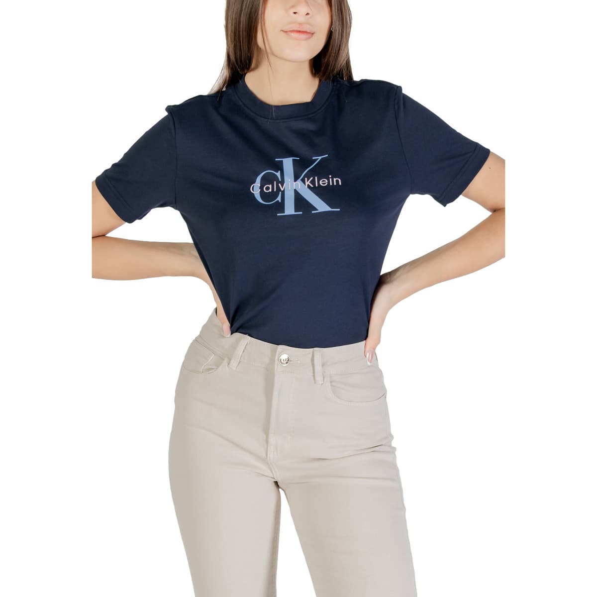Women's T-Shirts Calvin Klein Blue