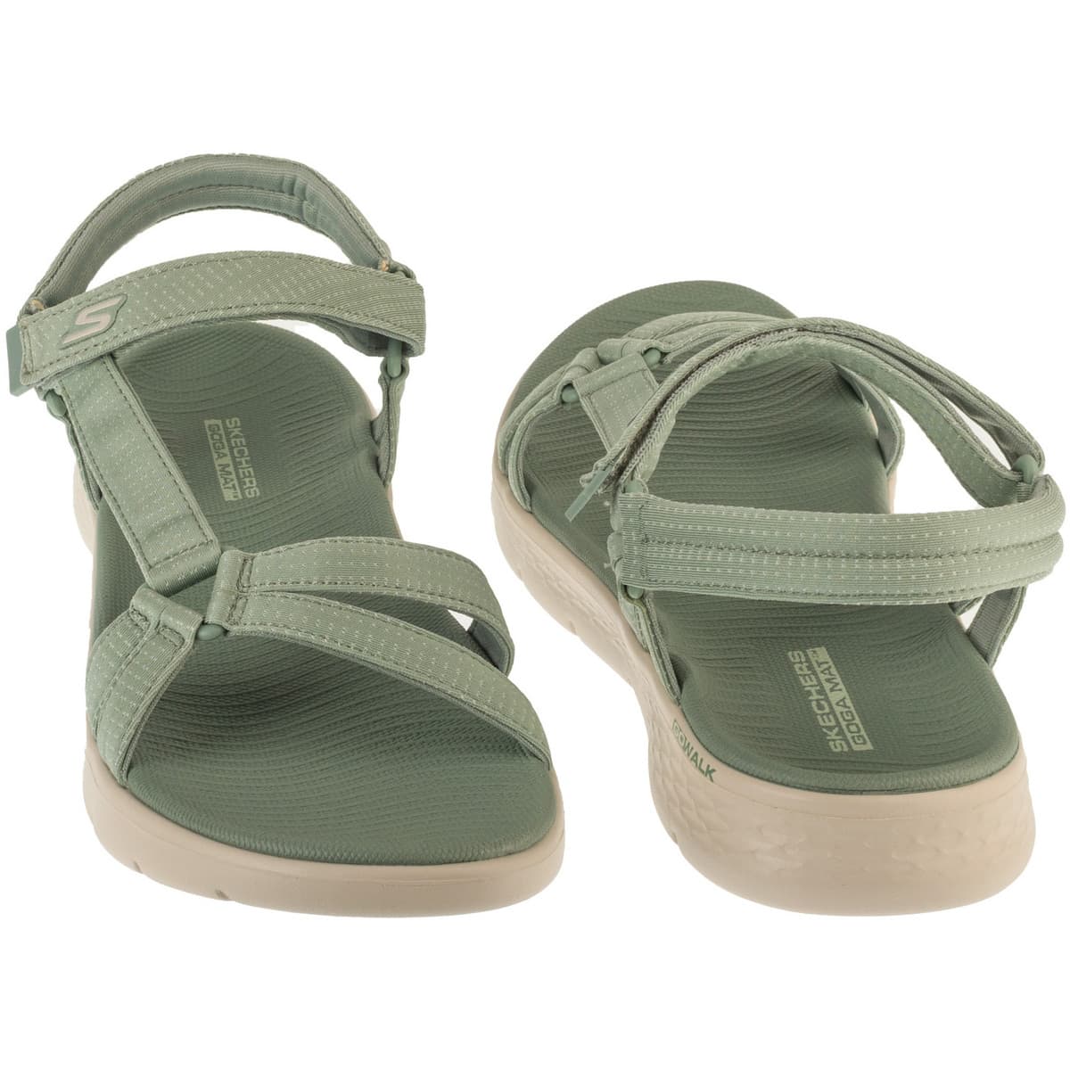 Women's Sports Sandals Skechers Green