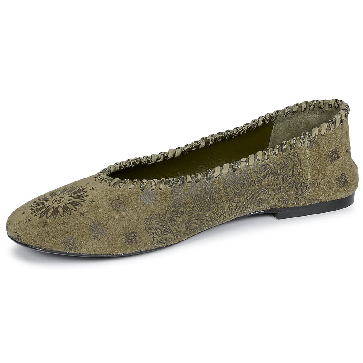 Women's Ballet Flats ARIZONA LOVE Khaki