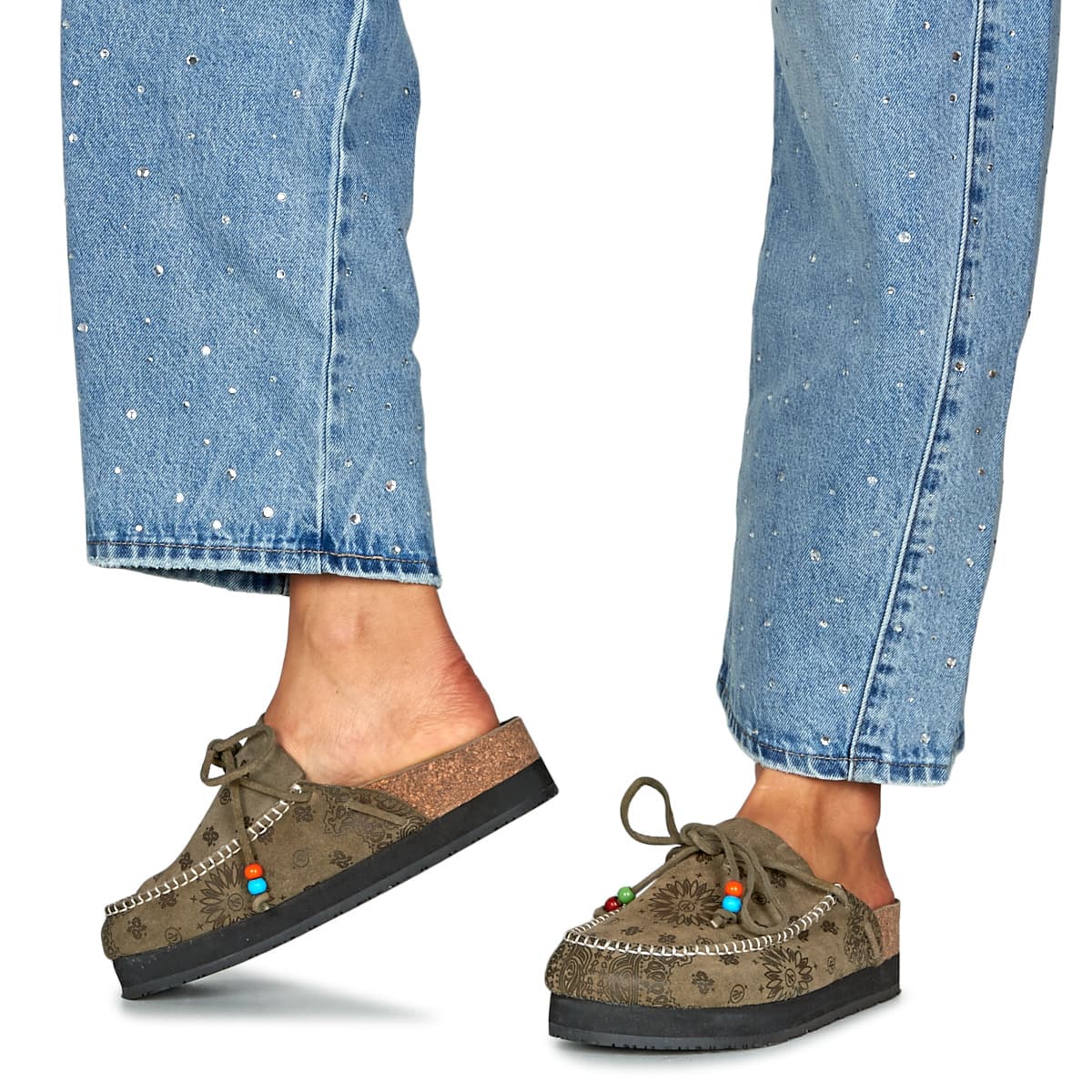 Women's Clogs ARIZONA LOVE Khaki