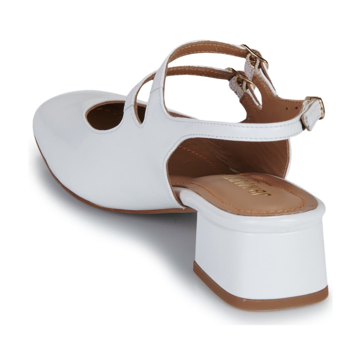 Women's Ballet Flats JB Martin White