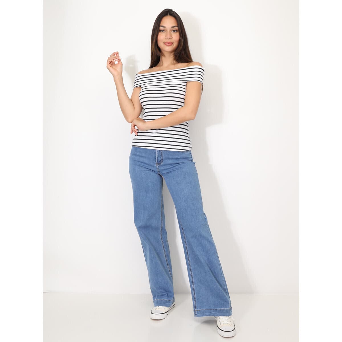 Women's T-Shirts La Modeuse Blue