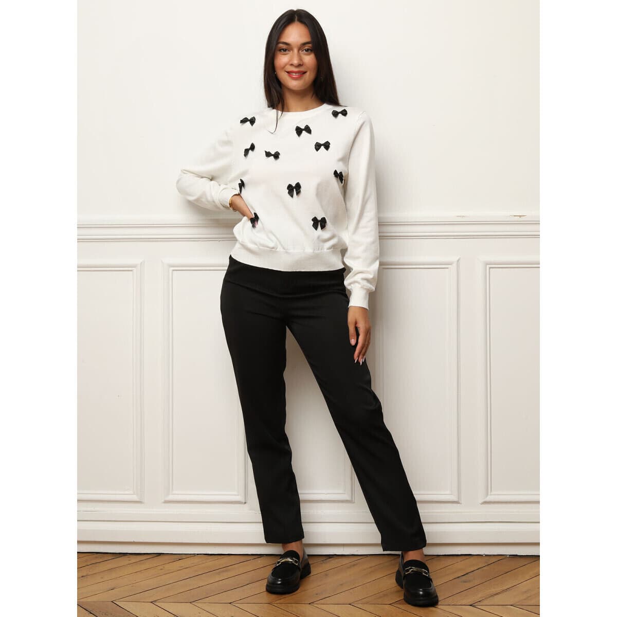 Women's Sweaters La Modeuse Black