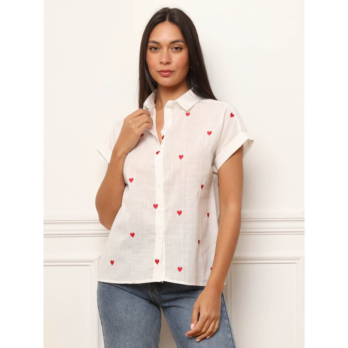 Women's Shirts La Modeuse Red
