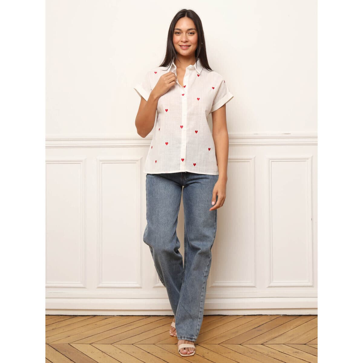 Women's Shirts La Modeuse Red