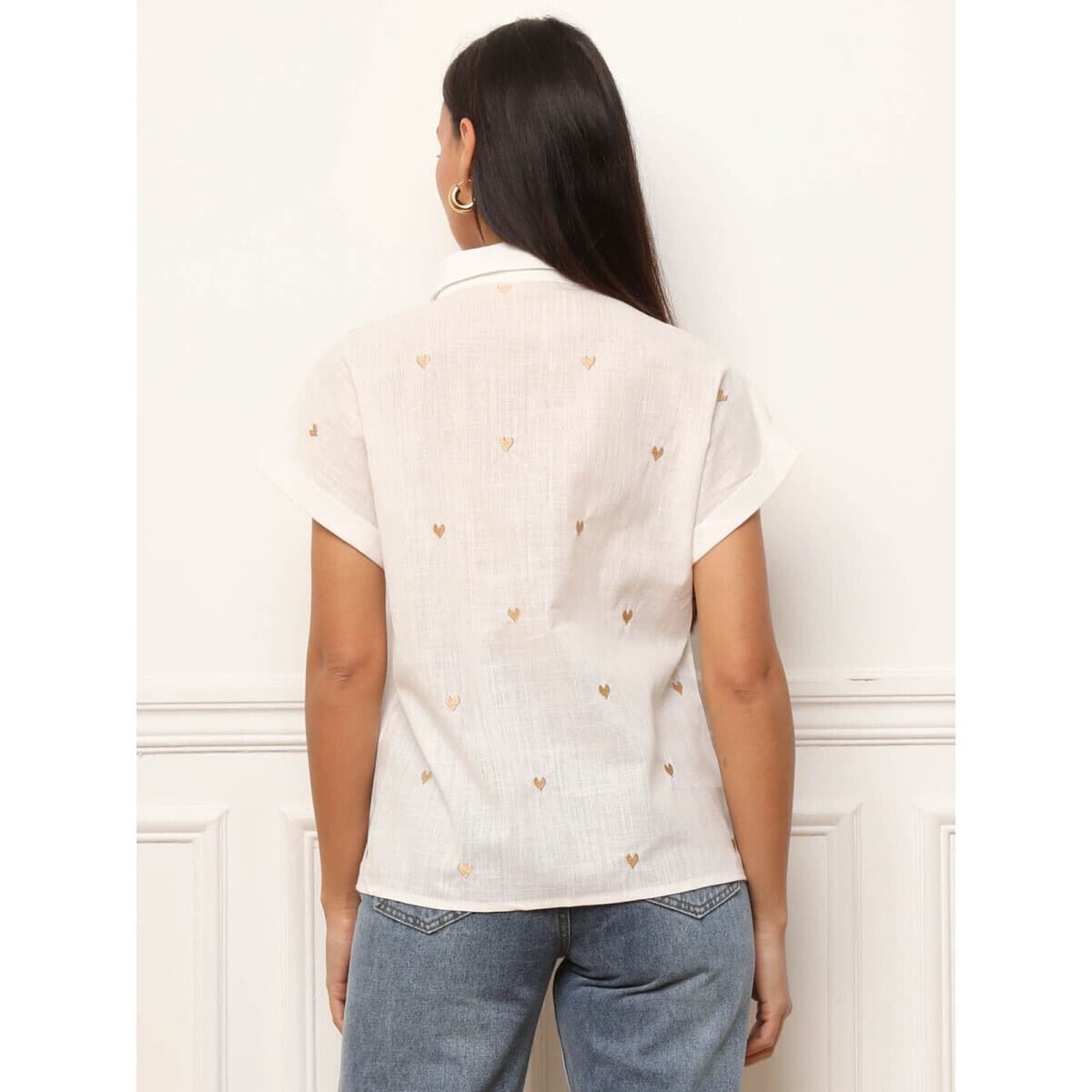 Women's Shirts La Modeuse Beige