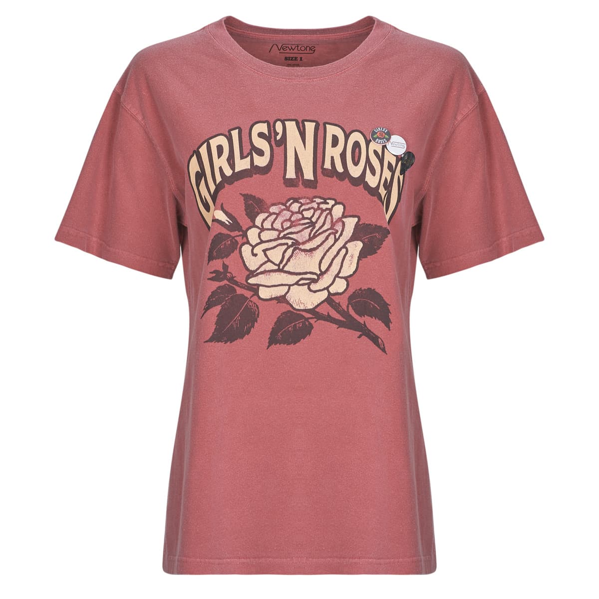 Women's T-Shirts Newtone Pink