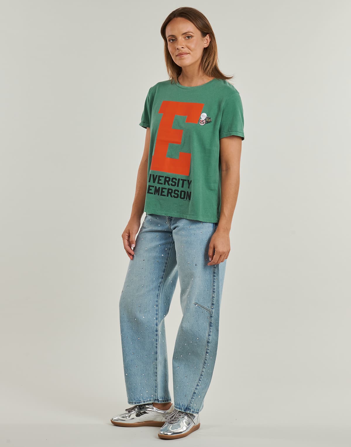 Women's T-Shirts Newtone Green