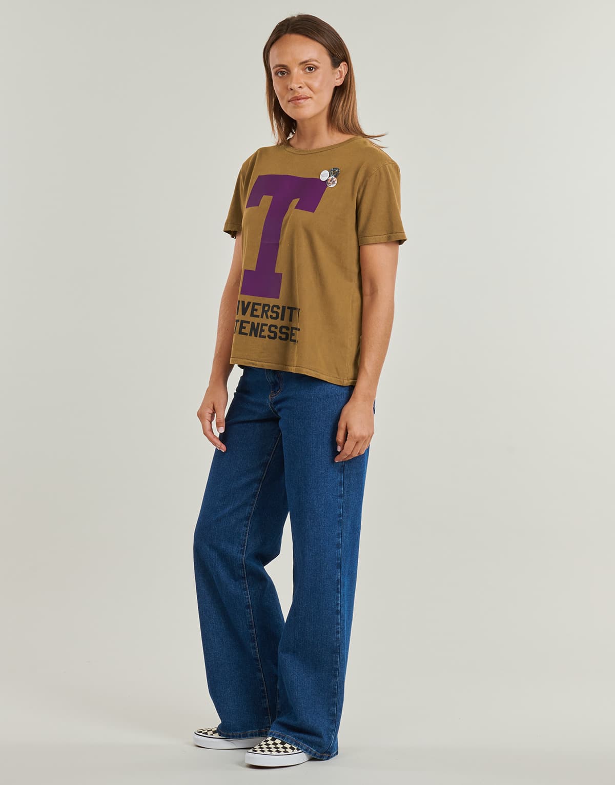 Women's T-Shirts Newtone Brown