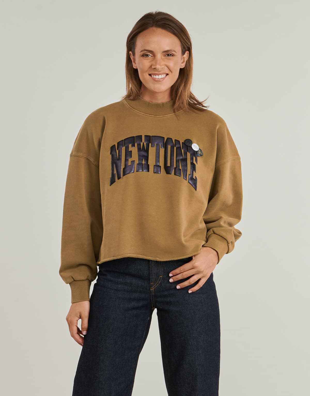 Women's Sports T-Shirts Newtone Brown