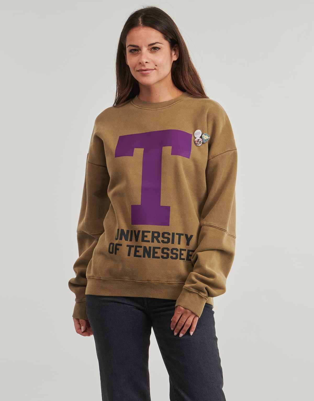 Women's Sports T-Shirts Newtone Brown